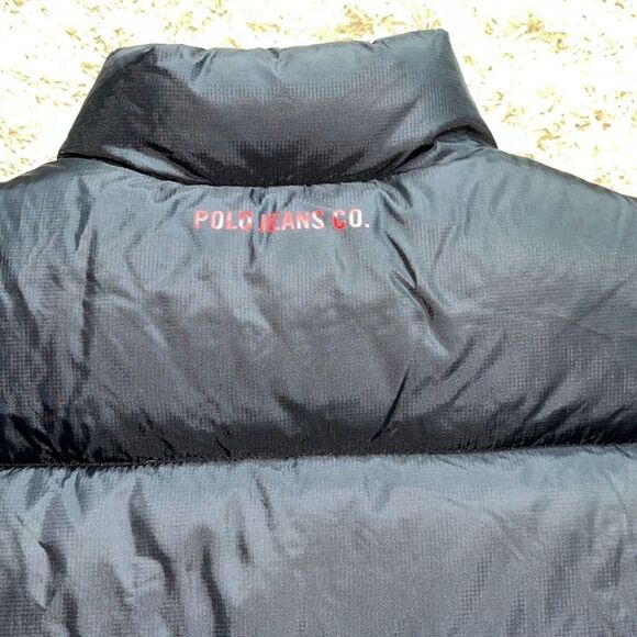Polo Jeans Company Ralph Lauren Down Puffer Vest Mens Medium - Picture 8 of 14